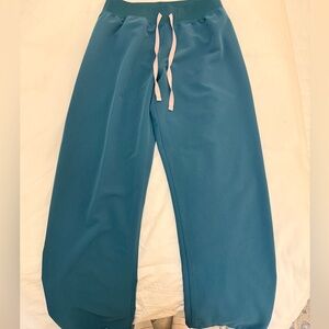 Figs high waisted Livingston - Caribbean blue